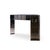 Pace Collection Leon Rosen for Pace Collection Mezzaluna Mid Century Chrome and Stone Desk For Sale - Image 4 of 9