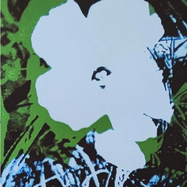 Andy Warhol, Flowers, Lithograph, 1980s For Sale - Image 4 of 12