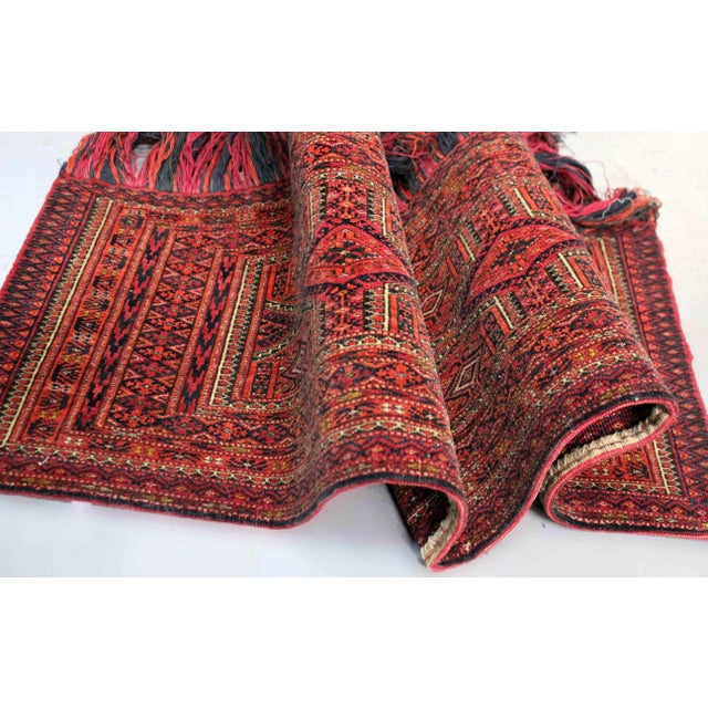 Early 20th Century Antique Turkish Juwal - 1′3″ × 4′ For Sale - Image 4 of 6