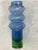 A striking example of mid-century Scandinavian art glass, this authentic hooped vase (Pattern B5/605) was designed by...