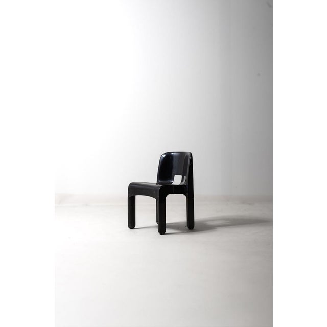 Universale Chairs by Joe Colombo for Kartell, 1960s, Set of 6 For Sale - Image 10 of 18