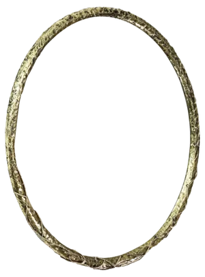 Eryn Brass Mirror by Samuel Costantini