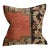 Custom Made Old Turkish Tribal Kilim Pillow Cover 24" by 24" For Sale