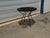 Vintage Salterini Style Wrought Iron Mesh Patio Table – 36” Round For Sale - Image 10 of 12