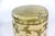 Vintage Italian Florentine Gilded Gilt Wood Waste Basket Gold Antique White For Sale - Image 10 of 13