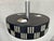 Vintage Space Age Pendant Lamp in Glass, 1970s For Sale - Image 9 of 11