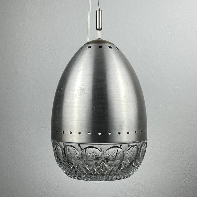 Mid-Century Modern Italian Glass Pendant Lamp, 1960s For Sale - Image 15 of 18