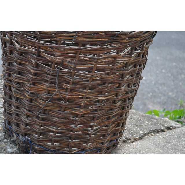 Vintage Basket from Hungary, 1950s For Sale - Image 4 of 6