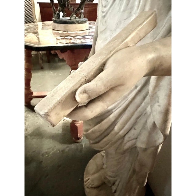 Antique, Marble Sculpture of Juno, circa 1825 For Sale - Image 9 of 9