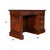 A fine quality Mahogany Single Bank Desk from Niagara Furniture with raised side panels and a rich brown color finish...