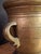 18th C Antique Solid Brass Mortar Pestle Set Heavy 15lb Judaica Apothecary For Sale - Image 9 of 17