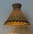 Handcrafted Rattan Diabolo Pendant Light in the style of Kalmar, 1960s For Sale - Image 9 of 15