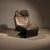 The Wink chair by Toshiyuki Kita for Cassina, presented here in brown leather, is a sophisticated statement of postmodern...