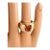 This gorgeous authentic band ring is by Cartier from the La Dona collection, it is crafted from 18k yellow gold with a...