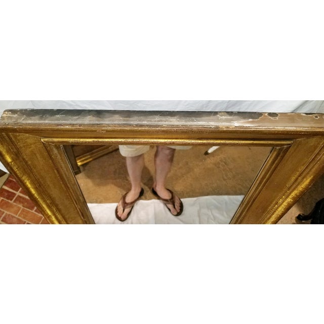 19c American Gilt Wall Mirror For Sale - Image 9 of 13