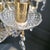 Vintage Brass & Crystal Wedding Cake Chandelier – Waterfall Tiered 5-Light Regency Pendant For Sale - Image 14 of 14