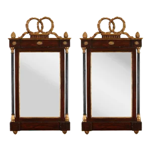 Pair of Italian Neoclassical Style Mirrors