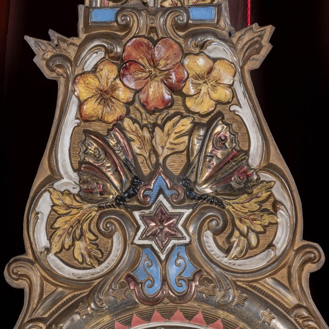 19th Century French Comtoise or Grandfather Clock For Sale - Image 9 of 15