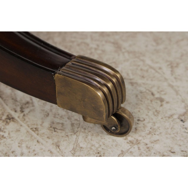 Maitland Smith Flame Mahogany Dining Table For Sale - Image 12 of 18