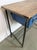 Brown Vintage Industrial Worktable, 1960s For Sale - Image 8 of 18