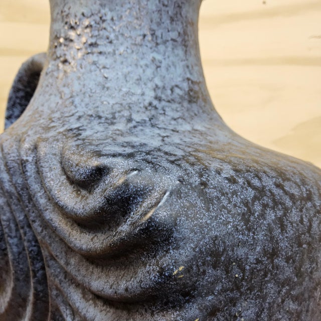 Large Vintage West German Fat Lava Vase from Dümler & Breiden, 1970s For Sale - Image 18 of 18