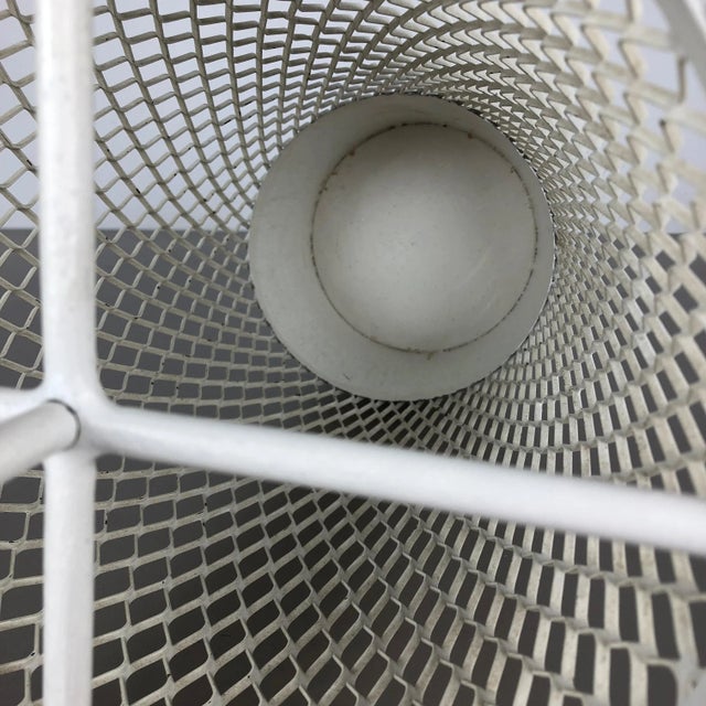 Mid-Century Modern French Metal Umbrella Stand by Mathieu Matégot, 1960s For Sale - Image 17 of 18