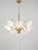 Vintage Italian Murano Glass Flower Chandelier, 1980s For Sale - Image 16 of 16