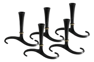 Jens Quistgaard for Dansk Candleholders, 1960 - Set of 5