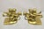 Vintage Pm Craftsman "Tug of War" Brass Children Playing Figural Bookends - Pair For Sale - Image 11 of 12