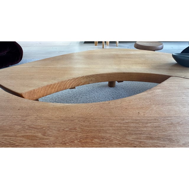 1970s Vintage Eye T22C Coffee Table by Pierre Chapo, 1972 For Sale - Image 5 of 13