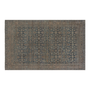 Authentic 19th Century Persian Meshad Handmade Wool Rug