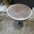 20th Century Brutalist Concrete Metal Cafe Table For Sale - Image 4 of 12