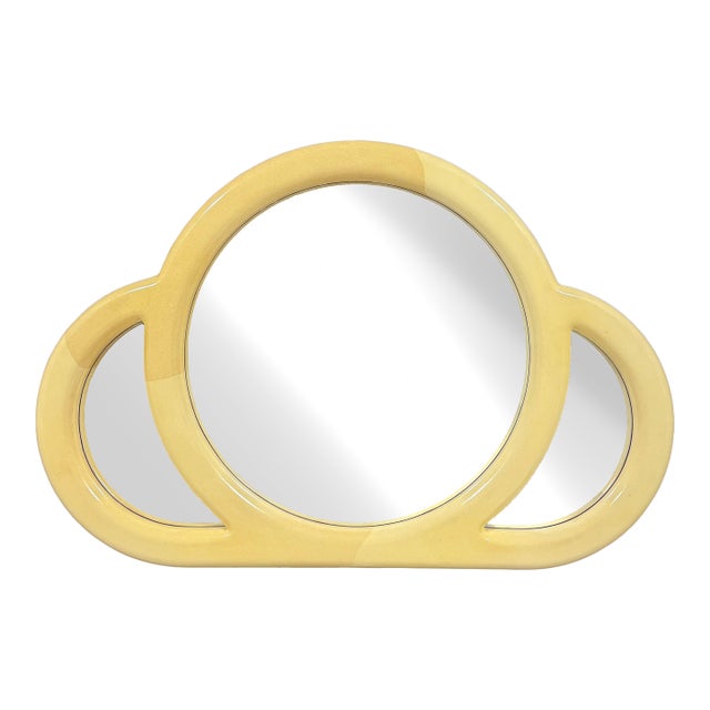 Mid 20th Century Turner Wall Mirror in the Manner of Karl Springer For Sale