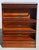 Beautiful early 20th-century Globe Wernicke 3-tier barrister bookcase, crafted in quarter-sawn tiger oak with a rich...