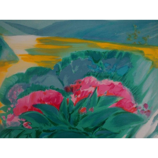 Claude Hemeret, Spring, The Flower Valley, Lithograph For Sale - Image 5 of 9