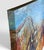 Late 20th Century Oversized Mid-Century Western Expressionist Bison Buffalo Original Impasto Oil Painting Gallery Wrap Canvas For Sale - Image 10 of 12