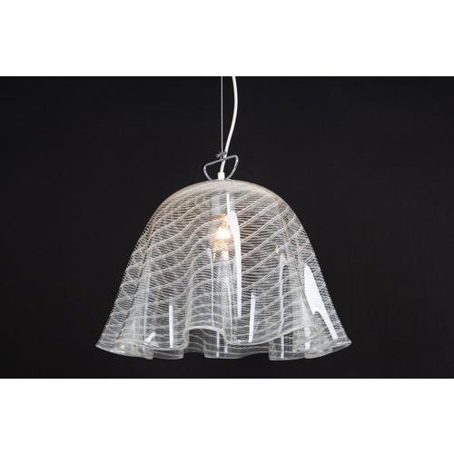Large Pendant Light attributed to Kalmar-Fazzoletto, Austria, 1970s For Sale - Image 13 of 15