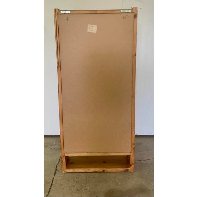 Mirror With Shelf, Pine, Model 279, Glass Master, Markaryd, 1960s For Sale In New York - Image 6 of 7