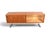 Brown Late 20th Century Rare Richard Round Space Age Credenza in Teak + Chrome, Attributed For Sale - Image 8 of 15