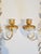 Late 20th Century Bagues Style Rock Crystal Wall Sconces-A Pair For Sale - Image 9 of 11