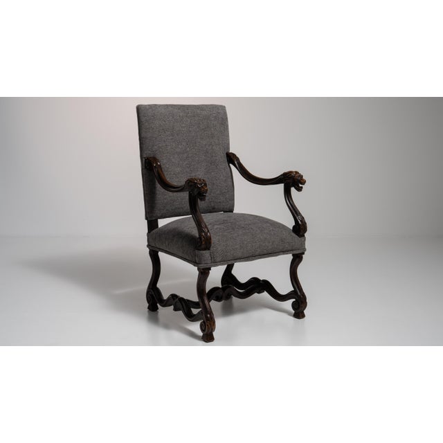 19th Century Brown Wood Club Chairs For Sale - Image 15 of 15