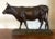 Art Deco 19th Century French Animalier Bronze Sculpture of a Cow For Sale - Image 3 of 11