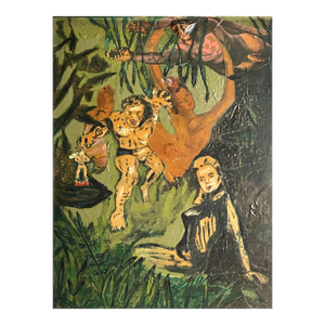 Modern Mix Media Painting and Collage