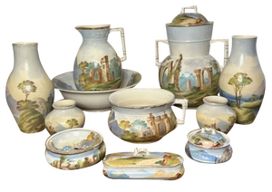 Edwardian Wash Set, 1900s, Set of 11