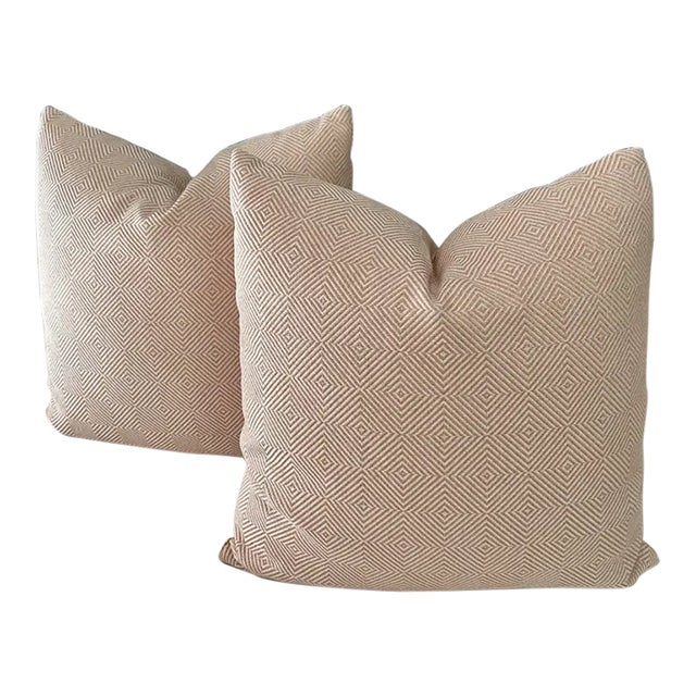 Pair of Fabricut Inc. Throw Pillows For Sale