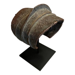 Antique African Mounted Bronze Bracelet For Sale