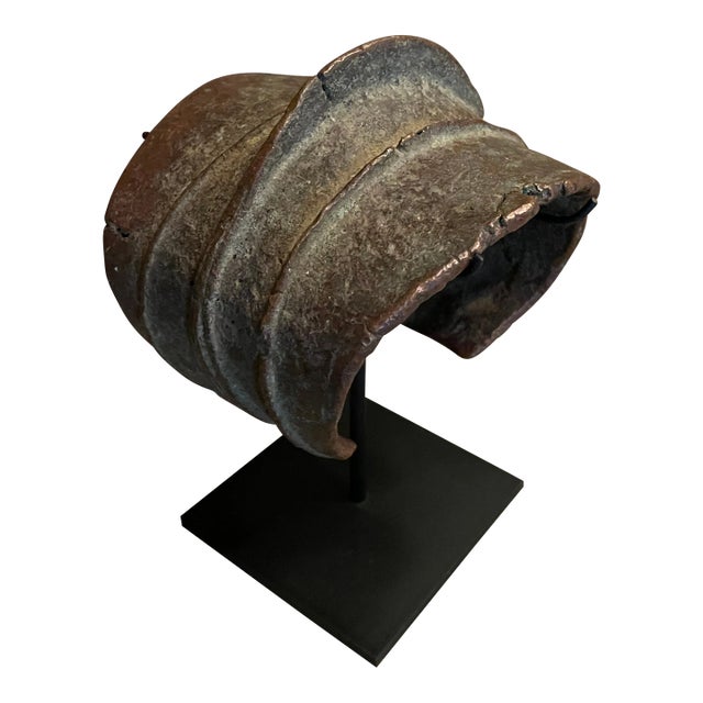 Antique African Mounted Bronze Bracelet For Sale