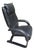 Black Leather Recliner Armchair attributed to Alvar Aalto for Artek, 1960s, Set of 2 For Sale