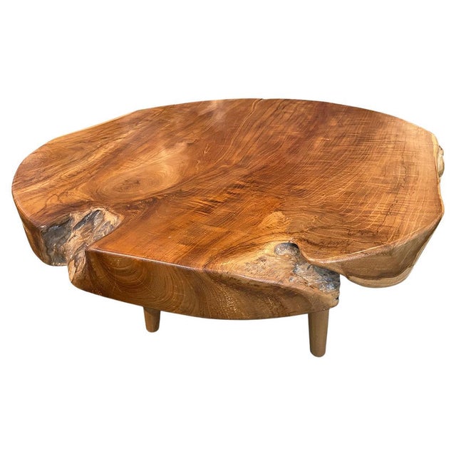 2010s Andrianna Shamaris Mid-Century Style Organic Coffee Table For Sale - Image 5 of 18