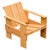 Child Wood Armchair Crate attributed to Rietveld attributed to Rietveld, 2005 For Sale